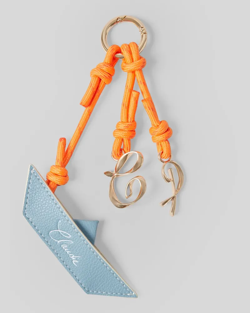 Claudie Pierlot Buchstaben-Schlüsselanhänger CP Ciel