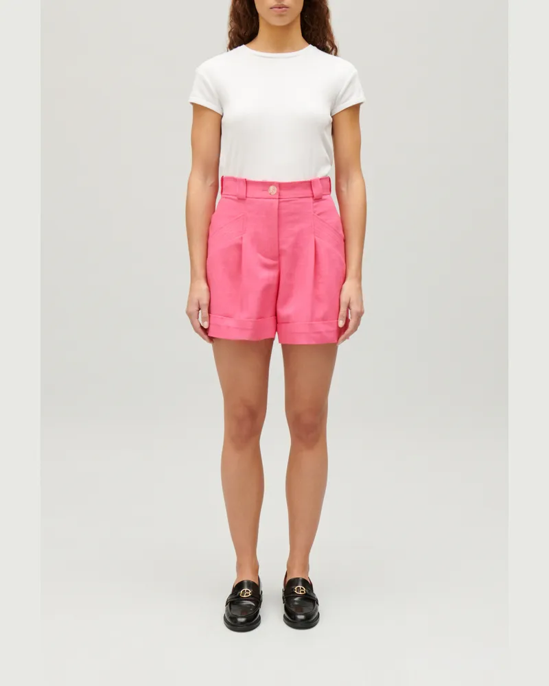 Claudie Pierlot Shorts mit hoher Taille Bubble