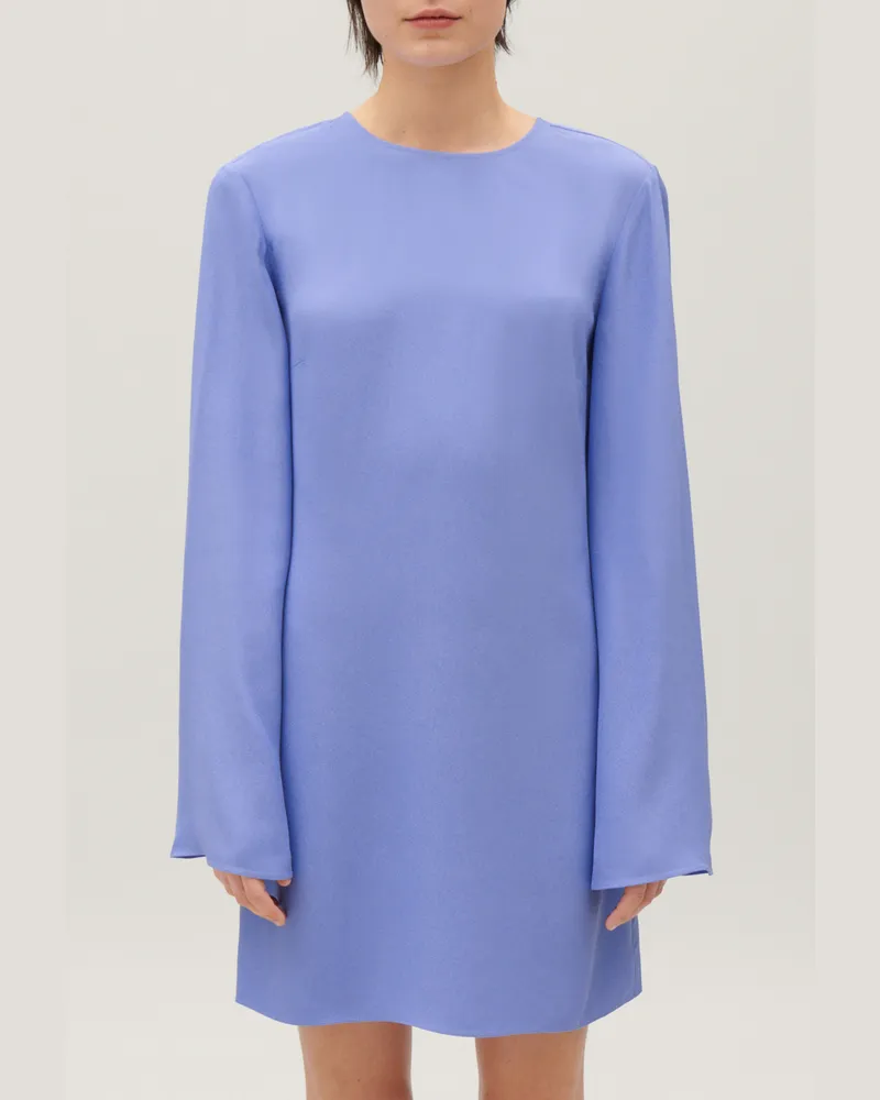 Claudie Pierlot Kurzes Kleid Rückenausschnitt Lavendel Lavande