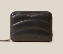 Gesteppter Leder-Geldbeutel Alba