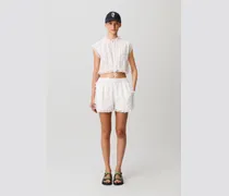Kurze Spitzen-Shorts