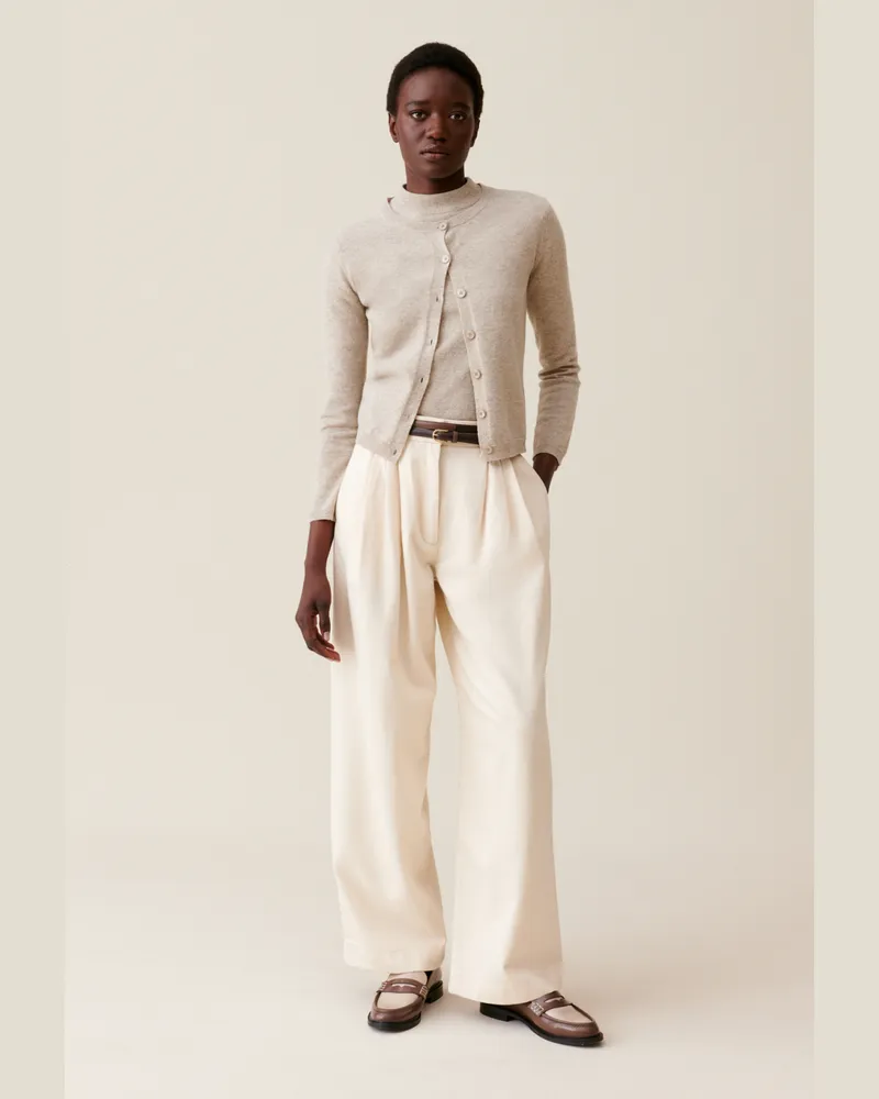 Claudie Pierlot Weit geschnittene Jeans Hell