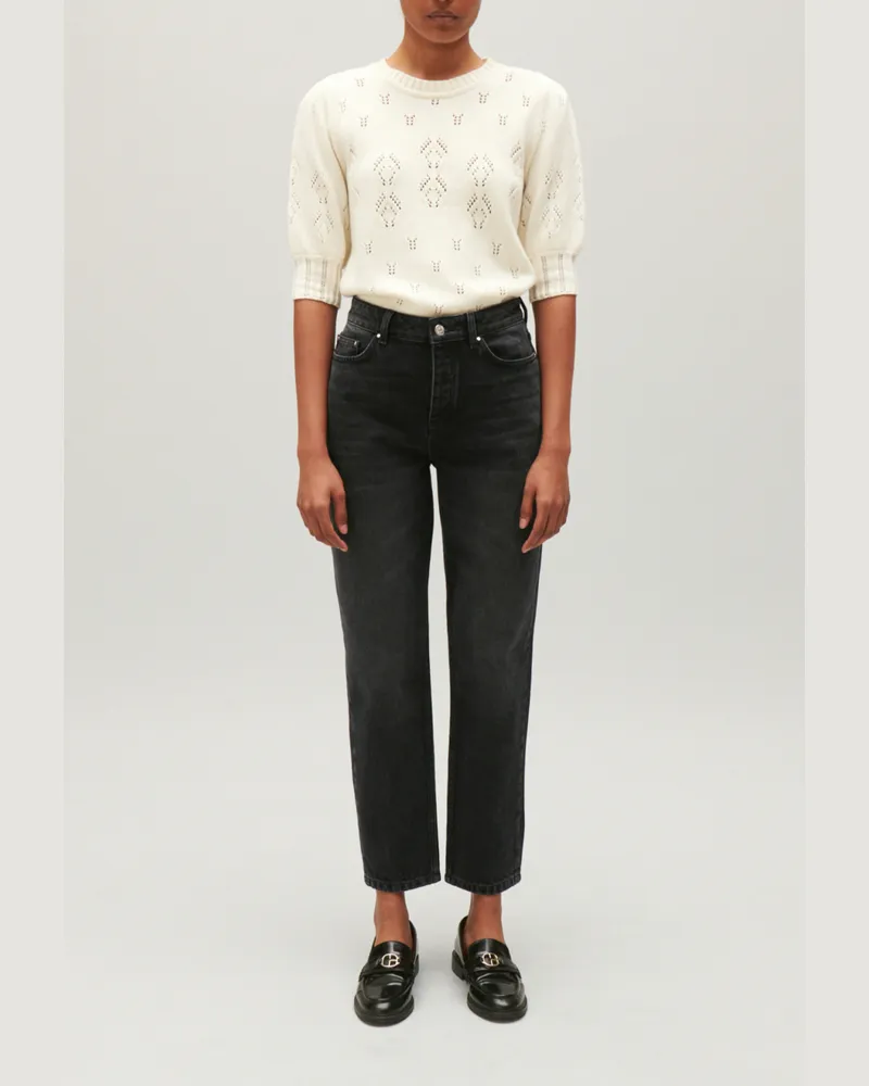 Claudie Pierlot Verwaschene Jeans Denim