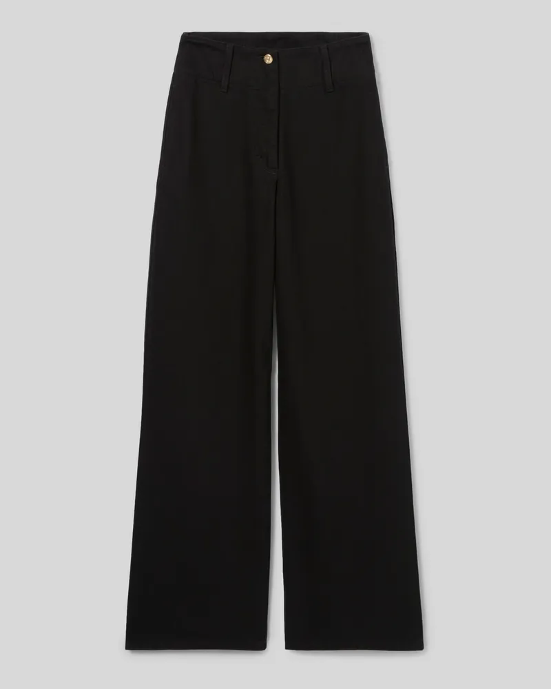 Claudie Pierlot Weite Denim-Jeans Denim