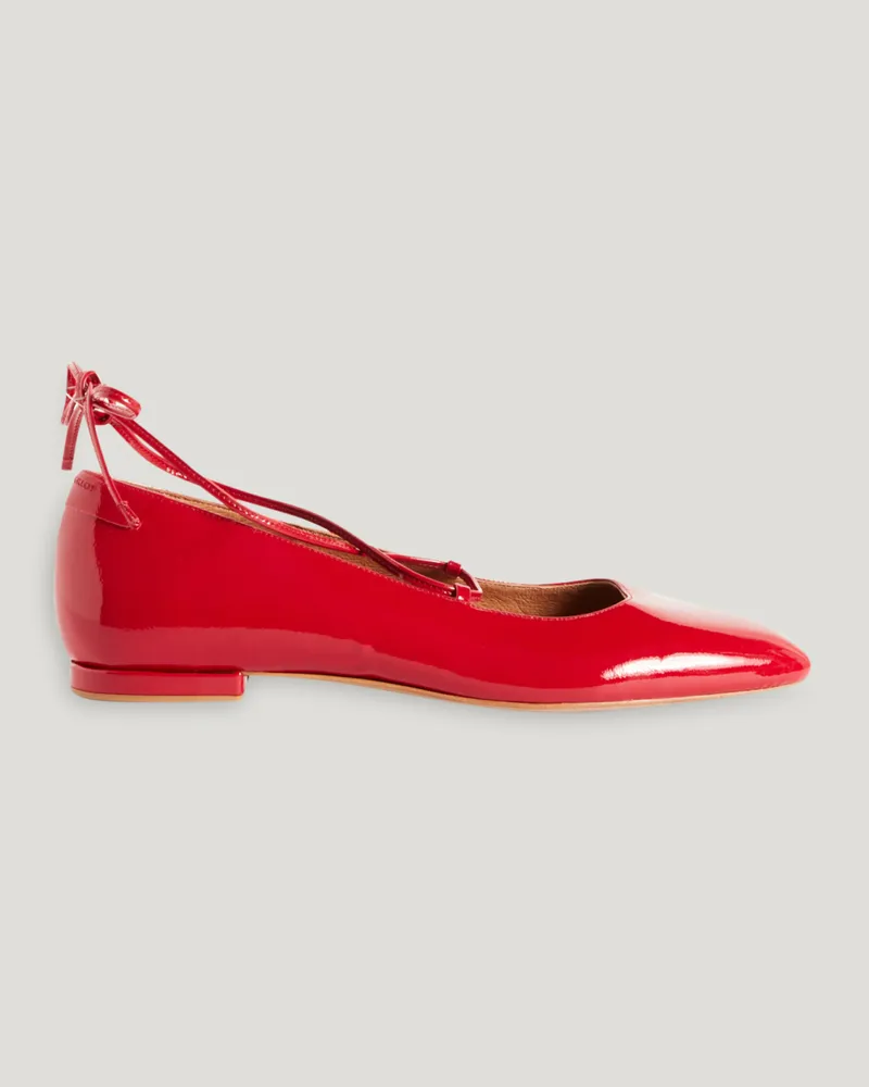 Claudie Pierlot Ballerinas Lackleder Rot