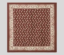 Bedrucktes quadratisches Halstuch