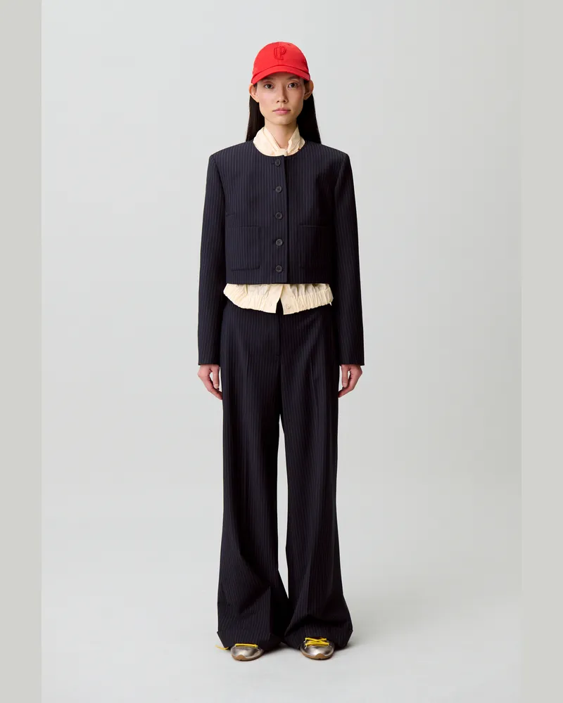 Claudie Pierlot Kurzer Blazer Zweifarbig