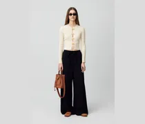 Feinstrickpullover mit Schleifen