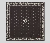 Bedrucktes quadratisches Halstuch