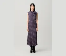 Fließendes Kleid, Schluppenkragen