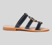 Sandalen mit Riemen und Ring