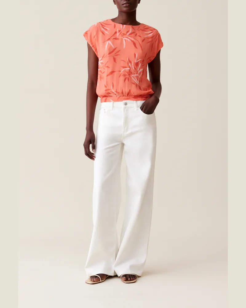 Claudie Pierlot Neckholder-Top mit Blumenmuster Heller