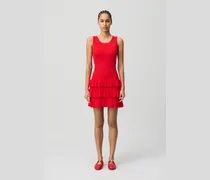 Rüschen-Strickkleid