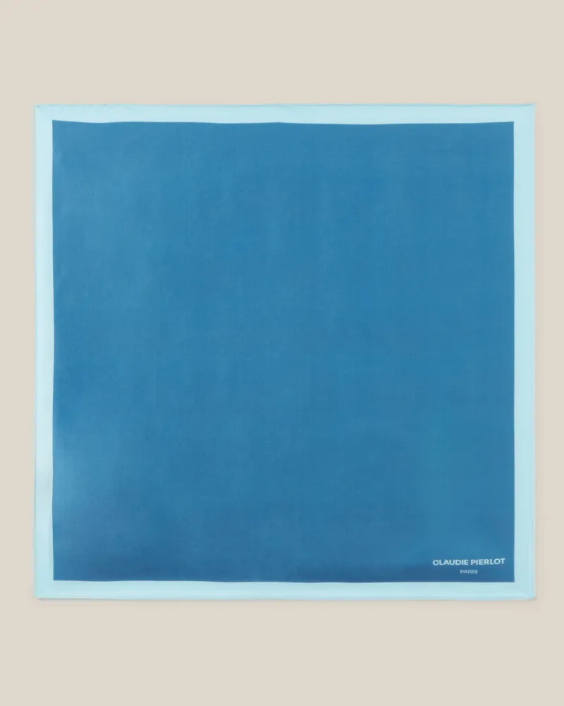 Claudie Pierlot Seidentuch 55cm x 55cm Storm