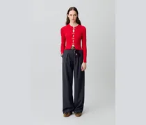 Feinstrickpullover Knoten-Details