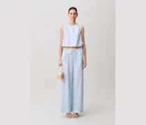 Leichte Satinhose