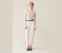 Wolltop mit Stehkragen