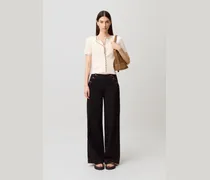 Kontrast-Strickcardigan