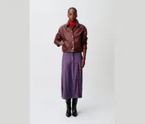 Kurze Lederjacke