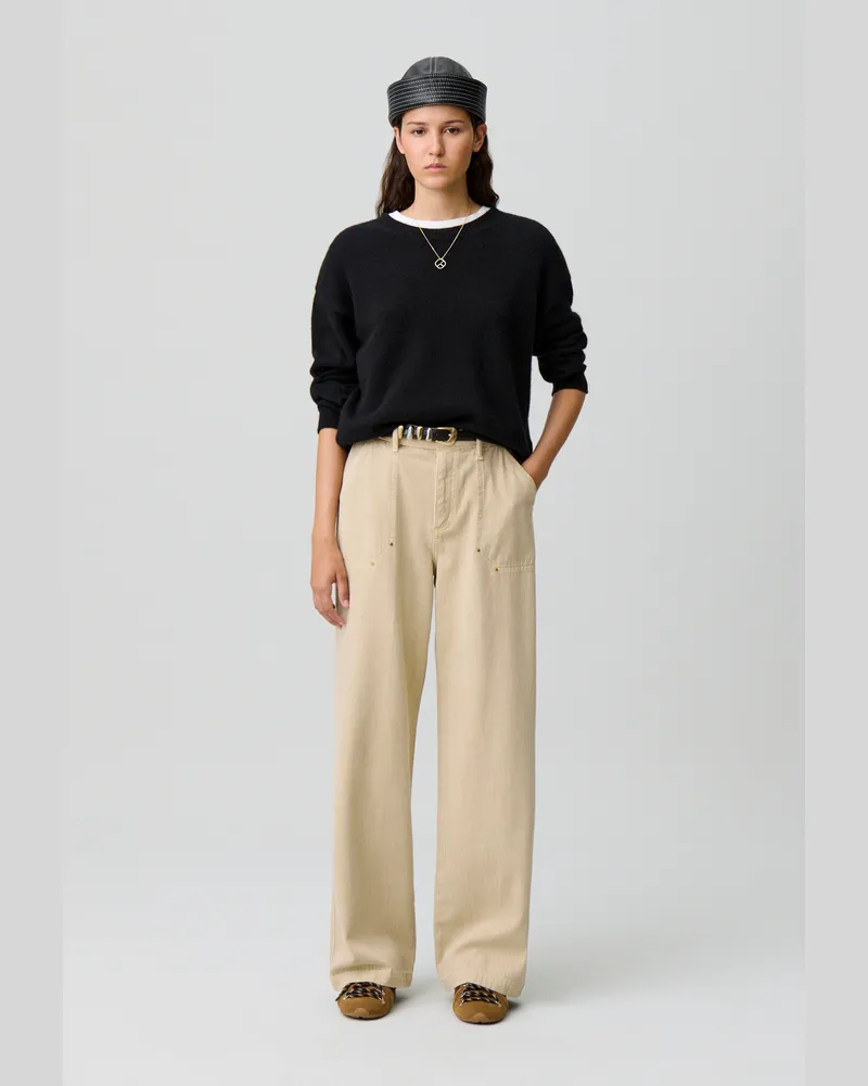 Claudie Pierlot 100% Kaschmirpullover Schwarz