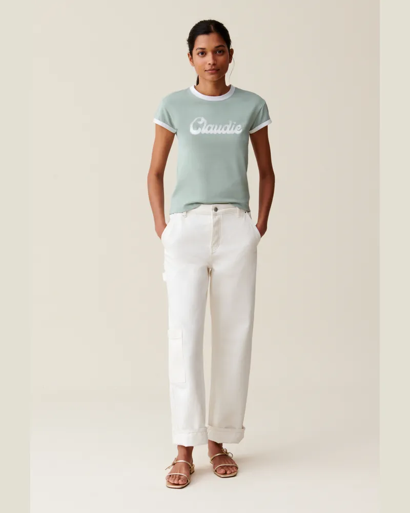 Claudie Pierlot T-Shirt Claudie Argile