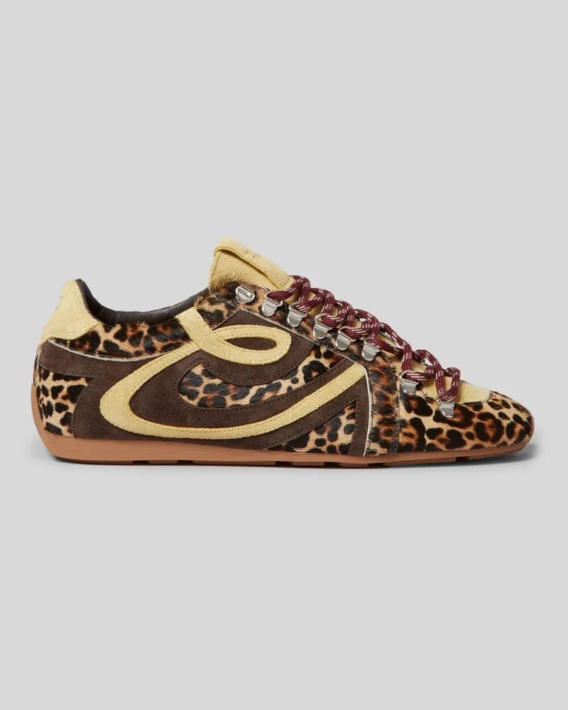 Claudie Pierlot Swing Leopard Sneaker Multico