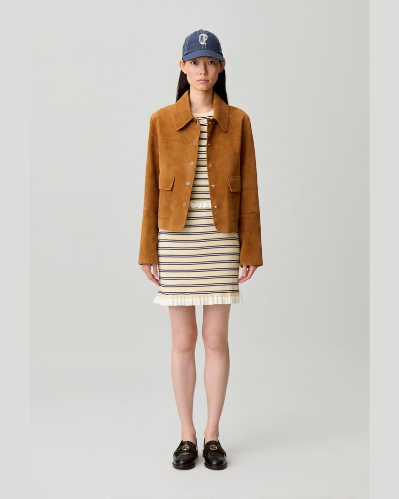 Claudie Pierlot Gestreifter Rock Multico