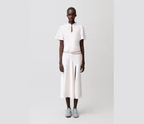 Fließendes Midi-Kleid