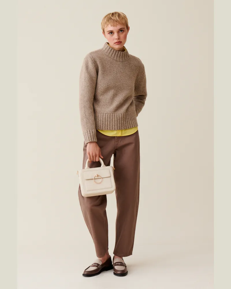 Claudie Pierlot Rollkragenpullover Beige