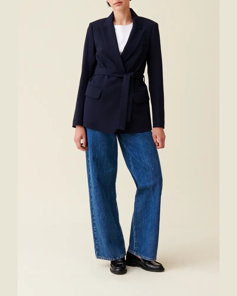 Claudie Pierlot Marineblauer Blazer Marine