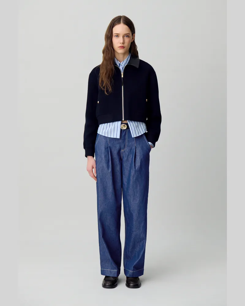Claudie Pierlot Denim-Jeans Denim-blue