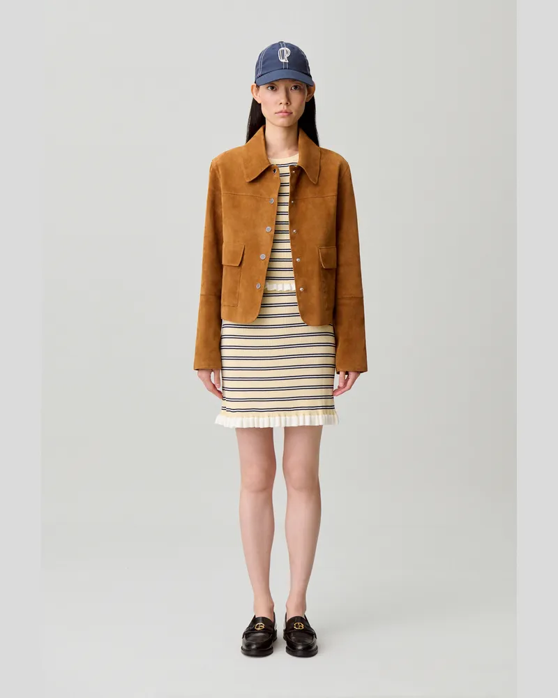 Claudie Pierlot Gestreifter Rock Multico