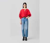 Oversize-Sweatshirt aus Baumwolle