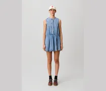 Ausgestelltes Washed-Jeanskleid