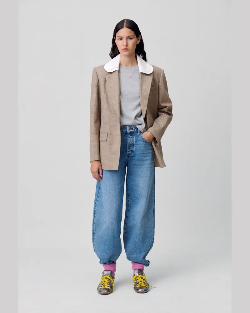 Claudie Pierlot Gerade geschnittener Blazer Multico