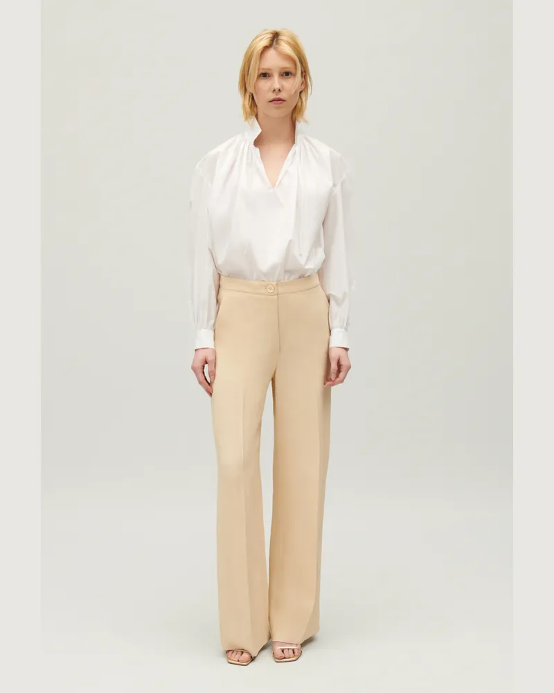 Claudie Pierlot Weite Hose Beige Beige
