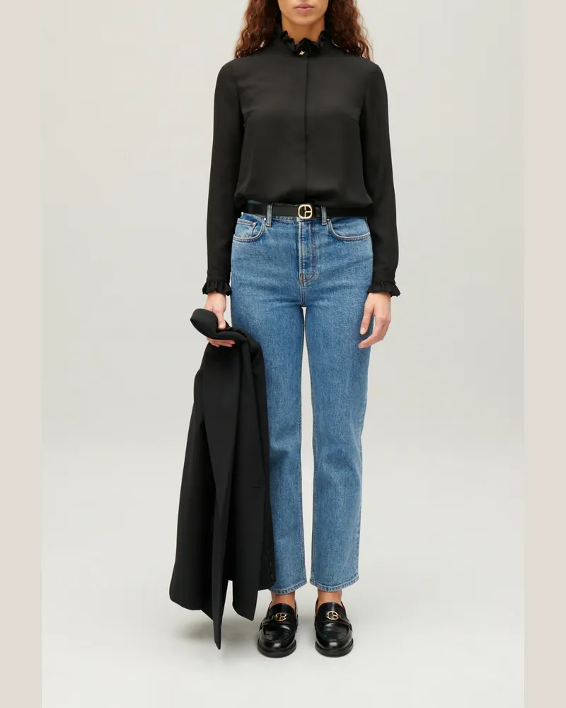 Claudie Pierlot Hemdkragen Schwarz