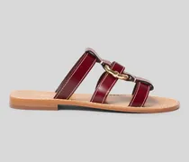 Sandalen mit Riemen und Ring
