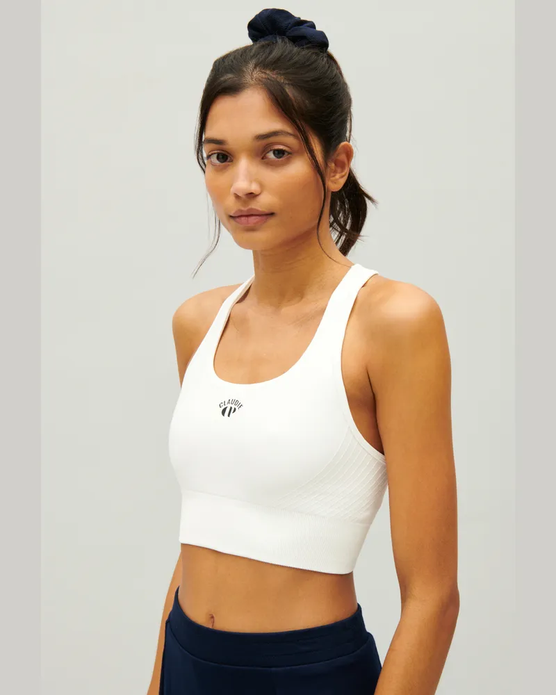 Claudie Pierlot Sport-BH Claudie x Circle Weiß