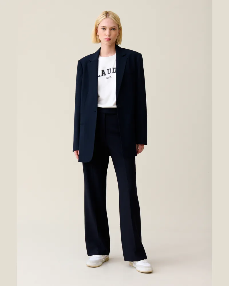 Claudie Pierlot Oversize Blazer Marineblau Marine