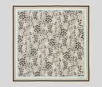 Seidenschal mit Leopardenmuster