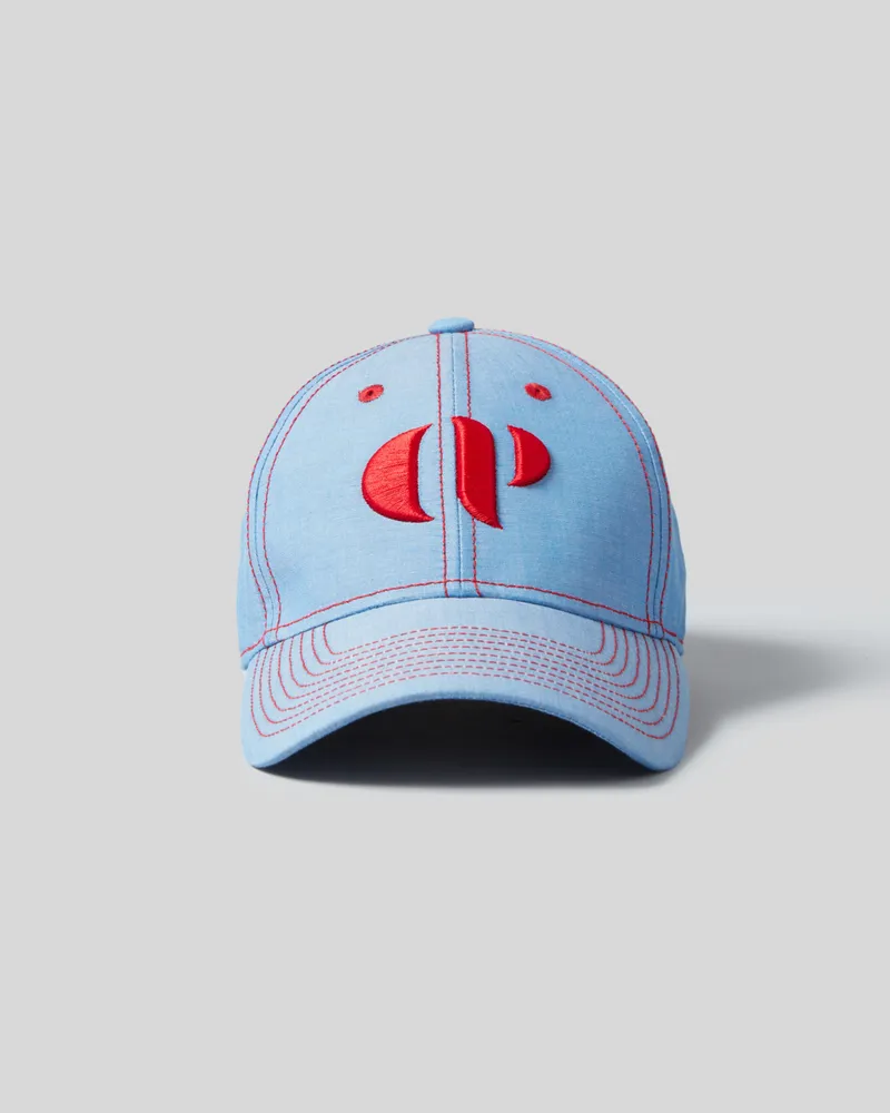 Claudie Pierlot CP Monogramm Kappe Bleu