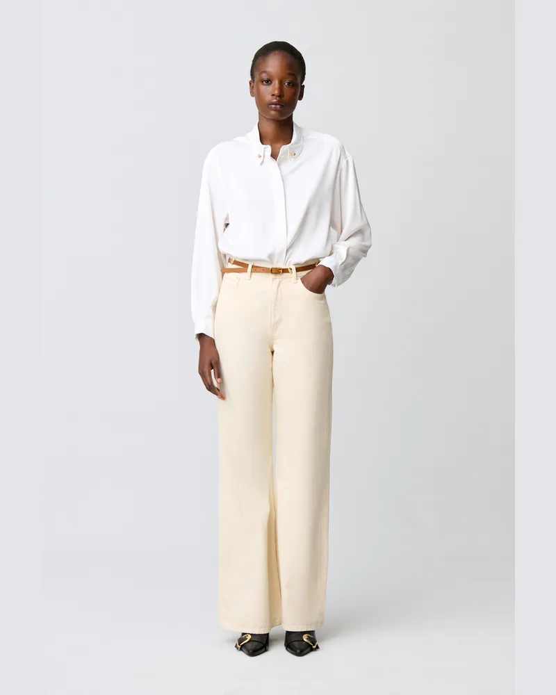 Claudie Pierlot Hemd mit Kragendetails Zweifarbig