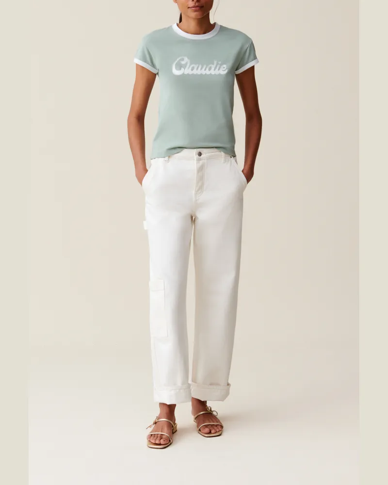 Claudie Pierlot T-Shirt Claudie Argile