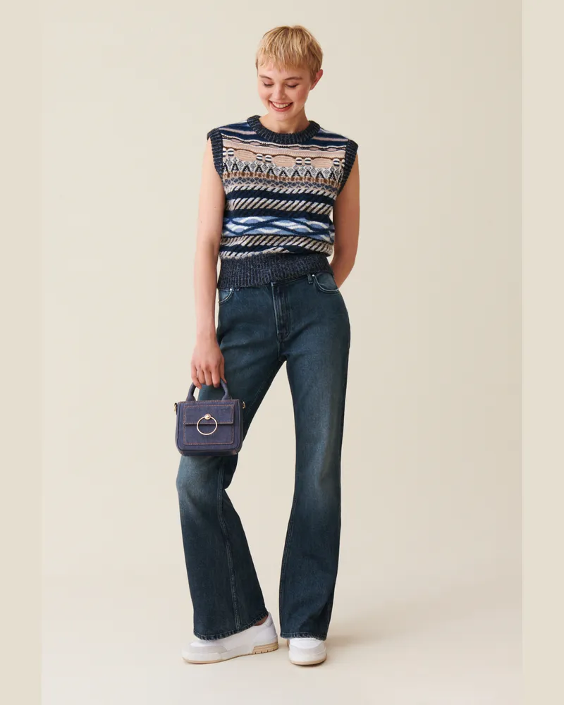 Claudie Pierlot Denim-Jeans im Flared-Stil Denim
