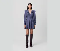 Kurzes Seidenkleid