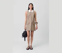 Kurzes Kleid mit Karomuster