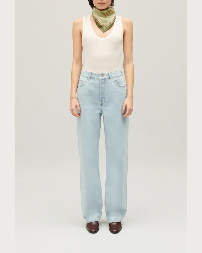 Claudie Pierlot Gerade blau Jean Claude Denim