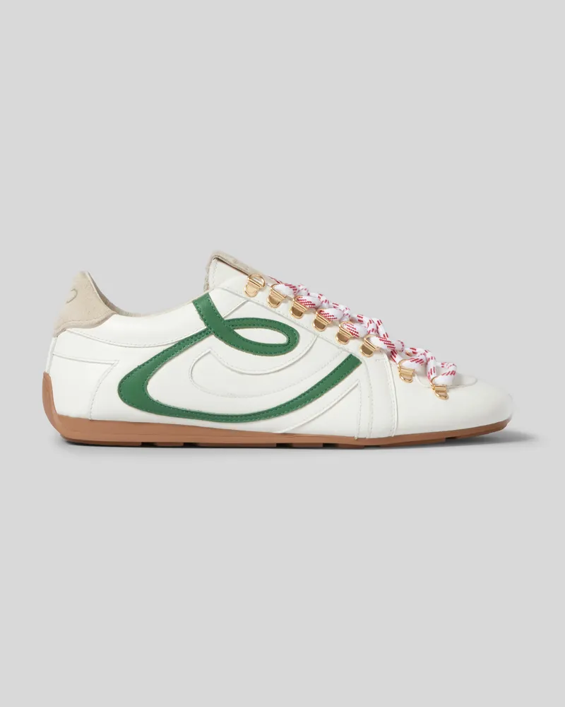 Claudie Pierlot Swing-Sneaker aus Leder Multico