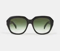 Viereckige Sonnenbrille